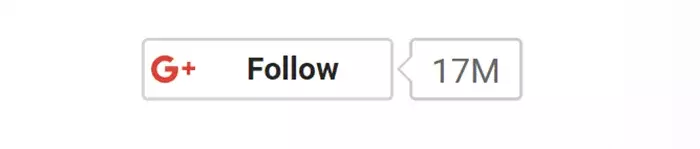 Image: The Google+ Follow button