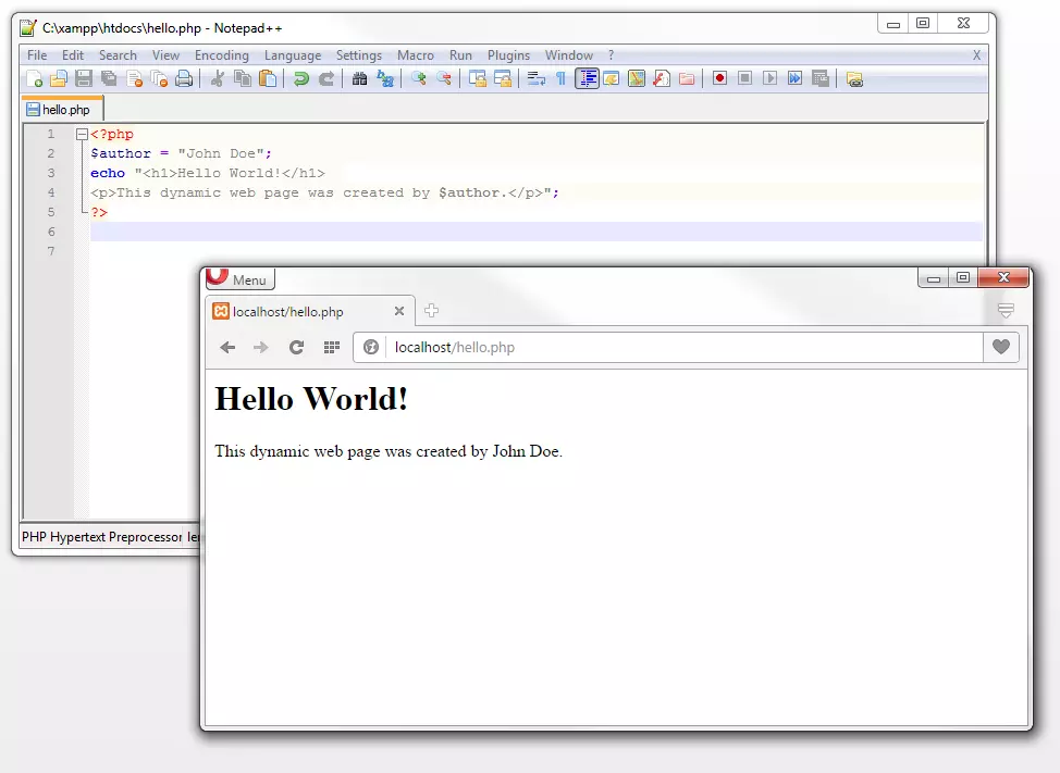 Dynamic text generation with variables Dynamic text generation with variables