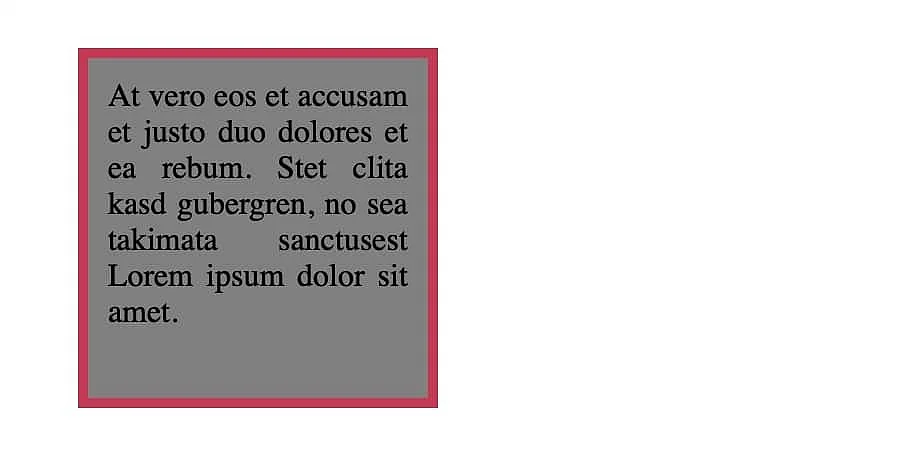 Image: Content box with padding, border, and margin