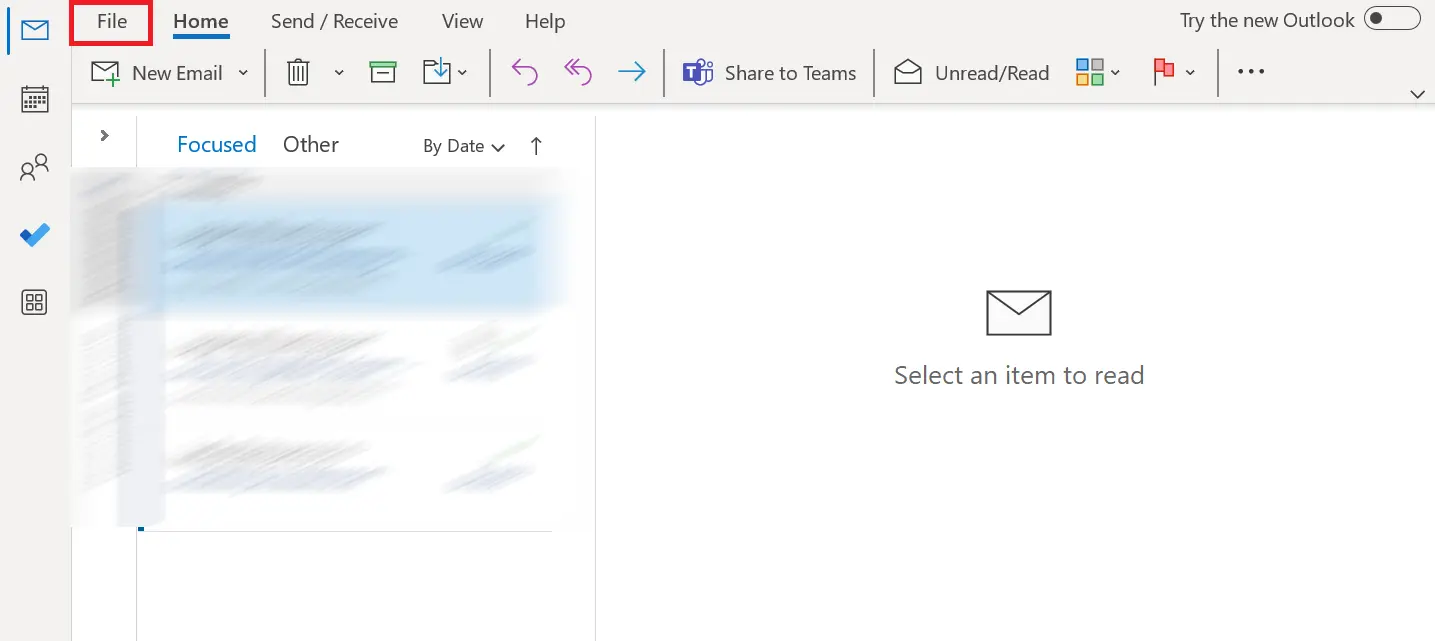 Outlook 365: Mailbox overview Image: Outlook 365: Mailbox overview