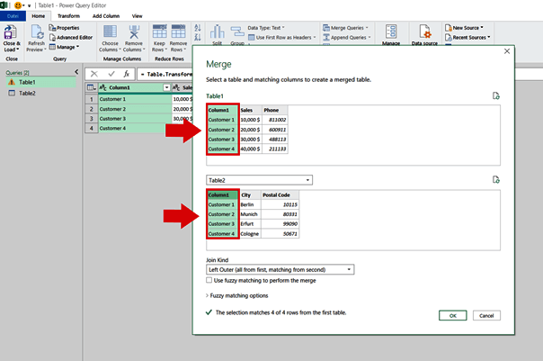 Merging data in Excel: A step-by-step guide - IONOS UK