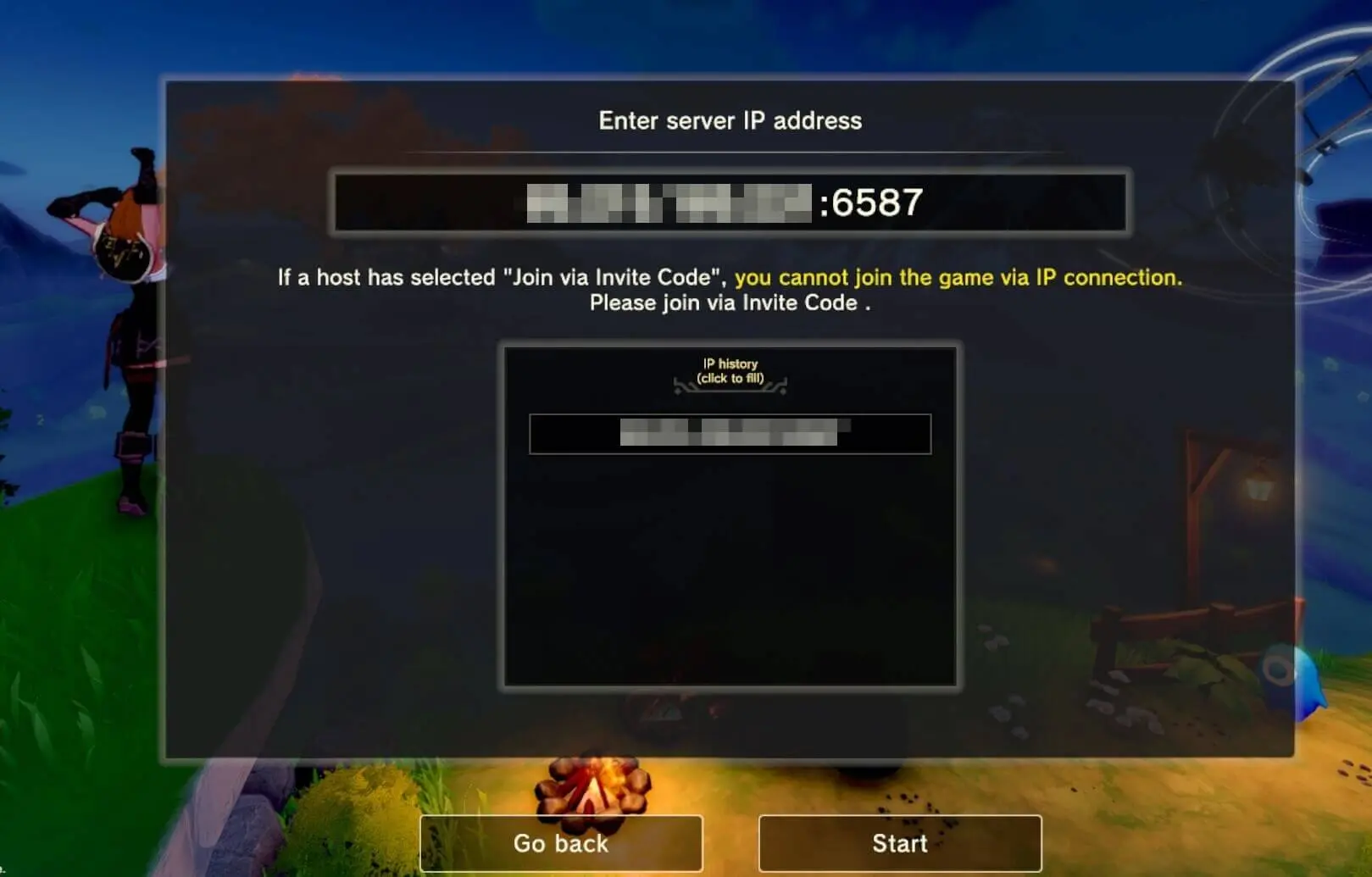 Join Craftopia server via IP Image: Join Craftopia server via IP