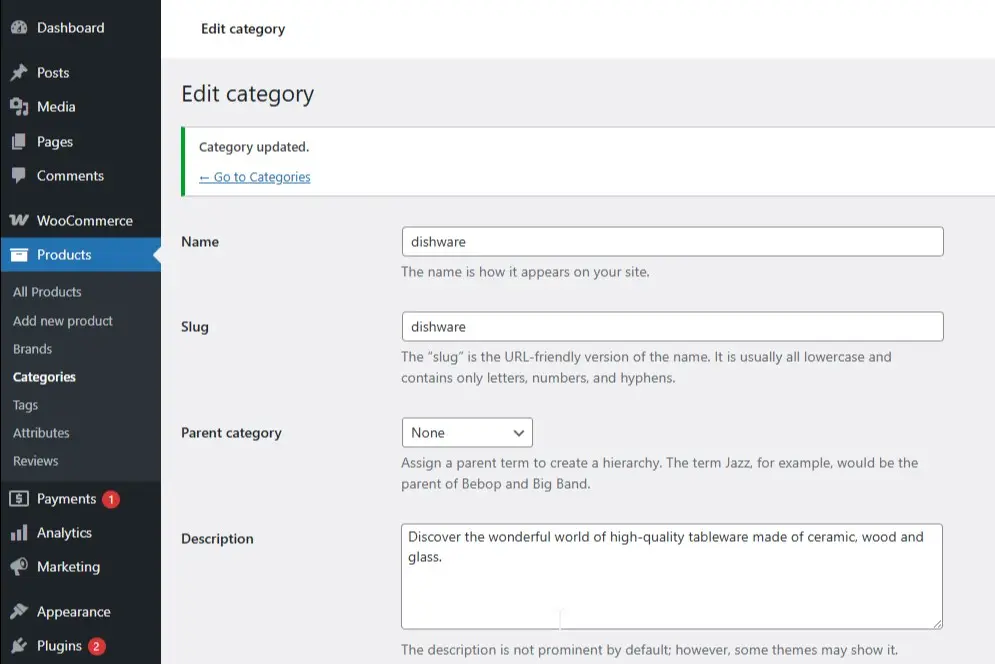 Image: WooCommerce Plugin: Product page