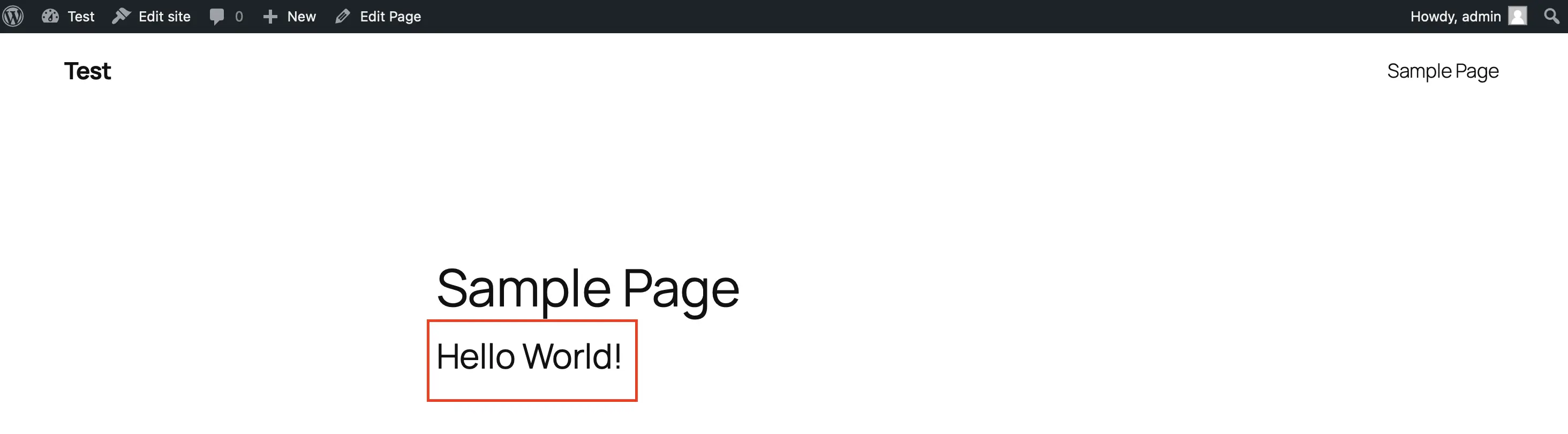 View WordPress page: Your shortcode has been replaced by HTML. Image: View WordPress page: Your shortcode has been replaced by HTML.