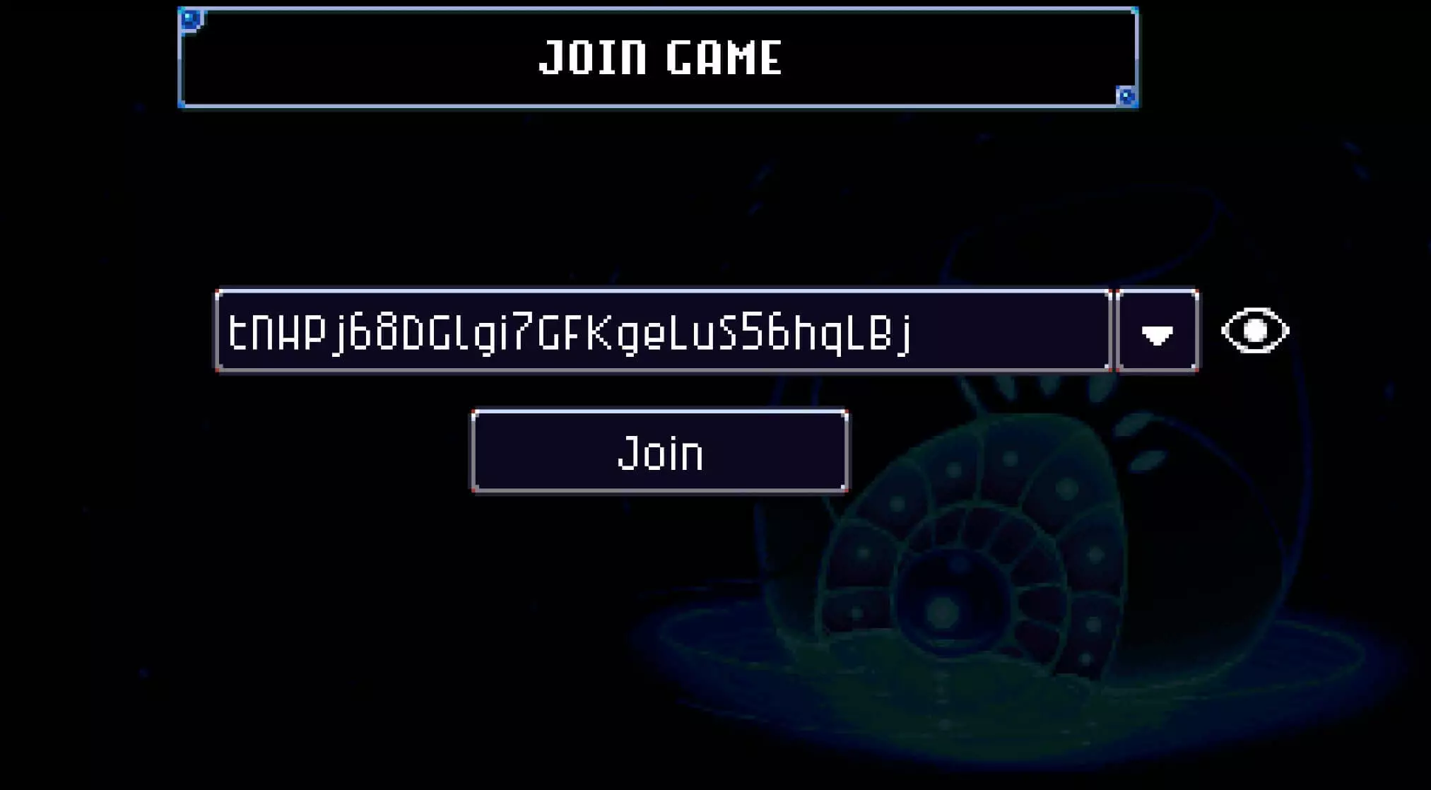 Screenshot from Core Keeper: ‘Join Game’ Menu Screenshot from Core Keeper: ‘Join Game’ Menu