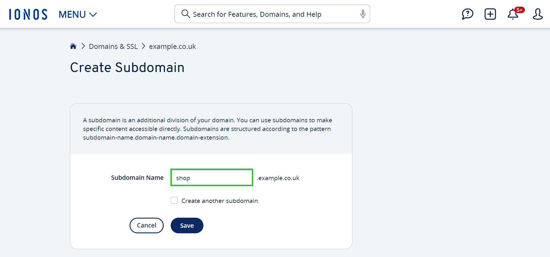 Transferring Domains with Websites, Emails, and Subdomains - IONOS Help