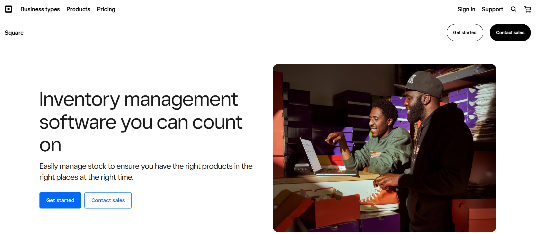 Stitch Labs inventory management system on Square Image: Stitch Labs inventory management system on Square
